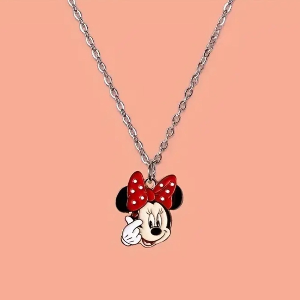 Minnie Mouse Pendant Necklace